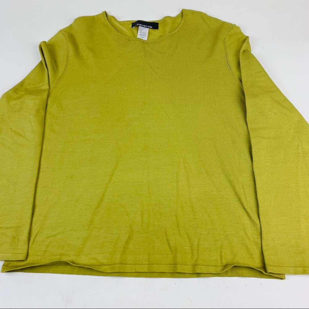 Jones New York-Long sleeves- Green-Large